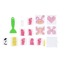 Аквамозаика "Бабочки, сердечки" 4 фигурки