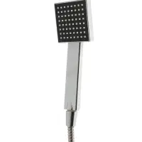 Смеситель для ванны ZEIN Z2245, короткий излив, картридж 35 мм, с душевым набором, хром