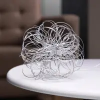 Светодиодная фигура &laquo;Облачко&raquo; 15 см, 15 LED, от батареек ААx2, свечение тёплое белое