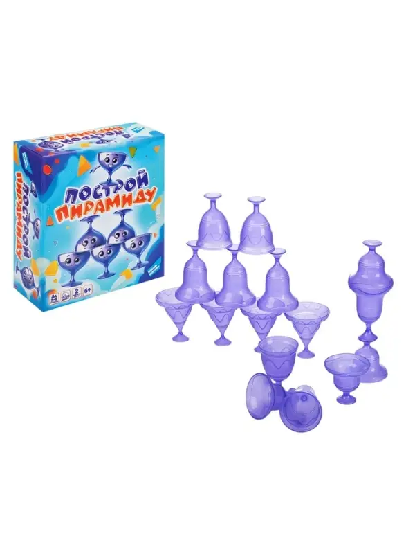Настольная игра для детей Dream Makers &laquo;Построй пирамиду&raquo;, 6+