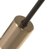 Люстра &laquo;Узел&raquo; 3&times;40 Вт Е27 черный/латунь 52&times;52&times;36 см