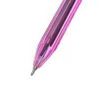 Ручка шариковая Beifa Advanced Ball Pens, трехгранная, узел 0.7, чернила синие на масляной основе, микс