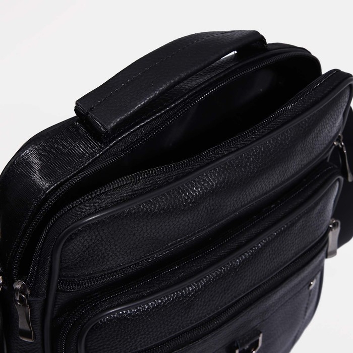 Сумка мужская, цвет чёрный Сумка мужская, цвет чёрный