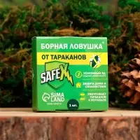 Средство от тараканов SAFEX Борные ловушки, 6 шт.