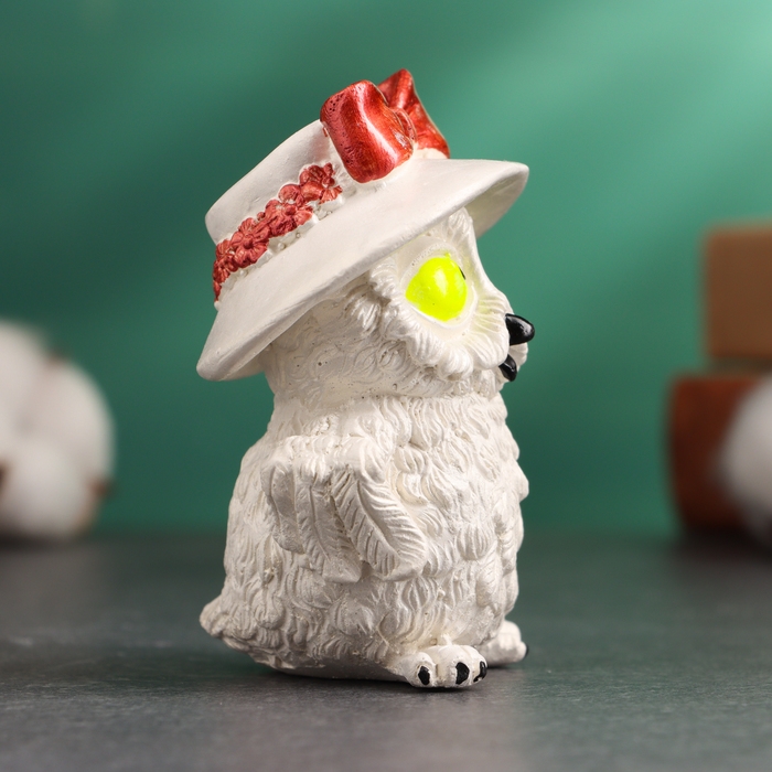 Фигура Фигура "Сова в шляпе" 10х5х5см