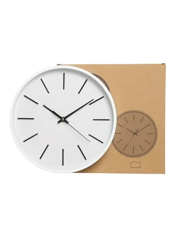 Часы настенные интерьерные &laquo;Терапо&raquo;, плавный ход, d=27.5 см, АА, белые