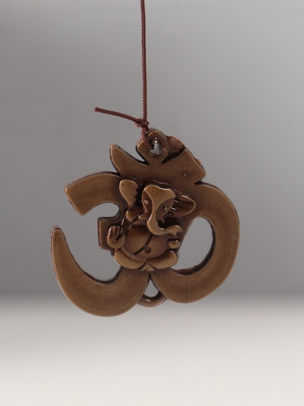 Музыка ветра металл от сглаза Музыка ветра металл от сглаза "Знак "ОМ" 5 трубочек h=55см