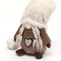 Игрушка новогодняя &laquo;Бабулька в норковом колпаке&raquo;, 14&times;13&times;46 см