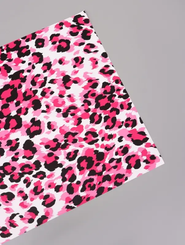 Пленка для цветов, &laquo;Эклер&raquo;, бело-розовый, 57&times;57 см