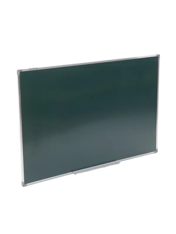 Доска магнитно-маркерная Calligrata, 100&times;150 см, зеленая, с полочкой, в алюминиевой рамке