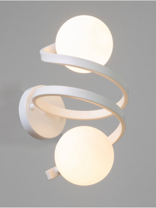 Бра Nadine 2х10Вт GU10 белый 30х16х32см Бра Nadine 2х10Вт GU10 белый 30х16х32см