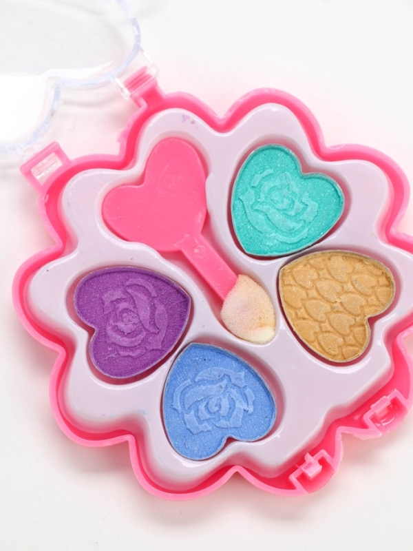 Набор косметики в сумочке «Ты прекрасна»  Микс, тон блеска прозрачный, тени 4цв по 1,5гр