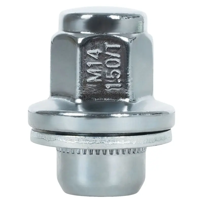 Гайка колесная M14x1,5x42, несъемная шайба, ключ 21, закрытая, хром для а/м Nissan/Infiniti