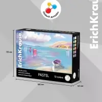 Акриловые краски ArtSpirit Pastel, 12 цветов