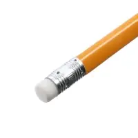 Набор карандашей чернографитных Calligrata. Classic, 12 штук, HB, с ластиком, трёхгранные, пластиковые, оранжевый корпус