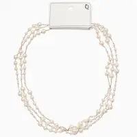 Бусы жемчужные d=3,4,5,6,8,10, цвет белый в золоте Бусы жемчужные d=3,4,5,6,8,10, цвет белый в золоте