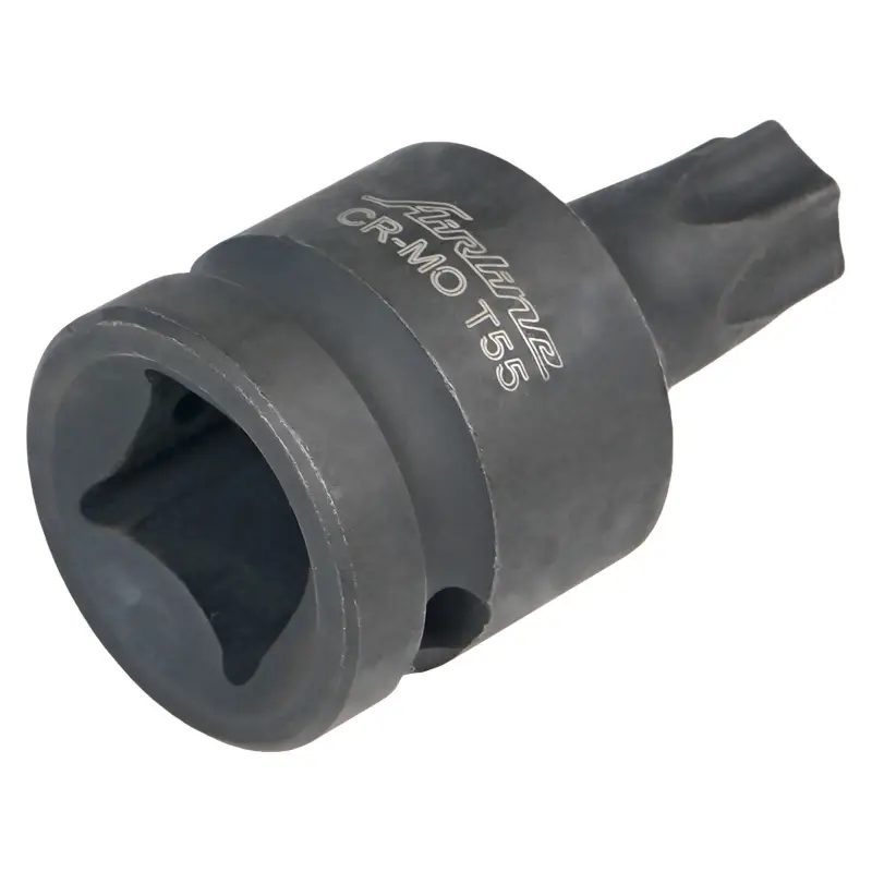 Головка ударная торцевая 1/2"DR внешний TORX T55, L=45мм