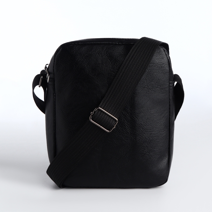 Сумка мужская на молнии, цвет чёрный Сумка мужская на молнии, цвет чёрный