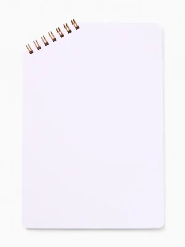 Блокнот А5, 50 л. На скошенном гребне. Белые листы. "Мечтай"