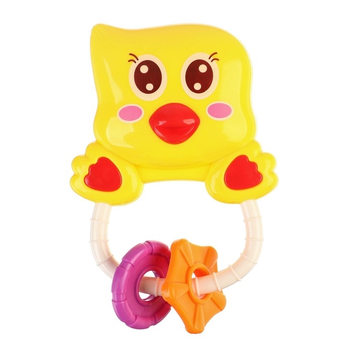 Погремушка «Радость малыша: Цыпленок на колечке», Крошка Я Погремушка «Радость малыша: Цыпленок на колечке», Крошка Я