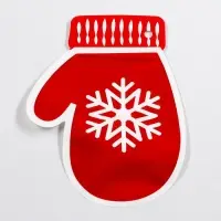 Пакет подарочный «Варежки», с zip - lock застежкой 20×15 см