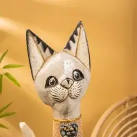 Сувенир &laquo;Кошка&raquo;, 60&times;14&times;6 см, дерево, МИКС