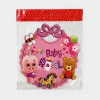 Украшение на гендер пати &laquo;Подвеска Baby Girl&raquo;, 28.5&times;24.5 см, розовое