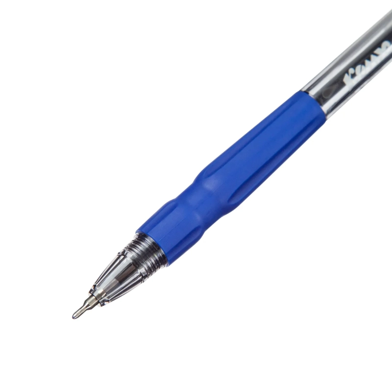 Ручка шариковая неавтомат. Комус 0,4 мм,шар0,5 мм,син,масл,манж