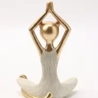 Фигура интерьерная &laquo;Кошка - йогиня&raquo;, 13&times;9.5&times;20.3 см