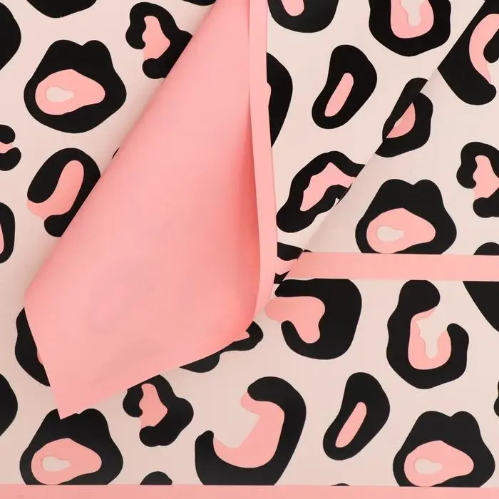 Пленка двухсторонняя, 58 х 58 см розовый Пленка двухсторонняя, 58 х 58 см розовый