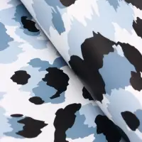 Пленка для цветов, "Эклер", бело-синий, 57х57 см