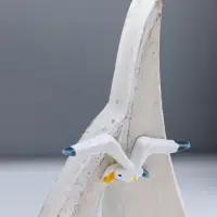 Сувенир интерьерный дерево "Парусник и маяк" 6х19х20,5 см