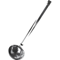 Половник 0,25л ручка 38см нерж., кт1167