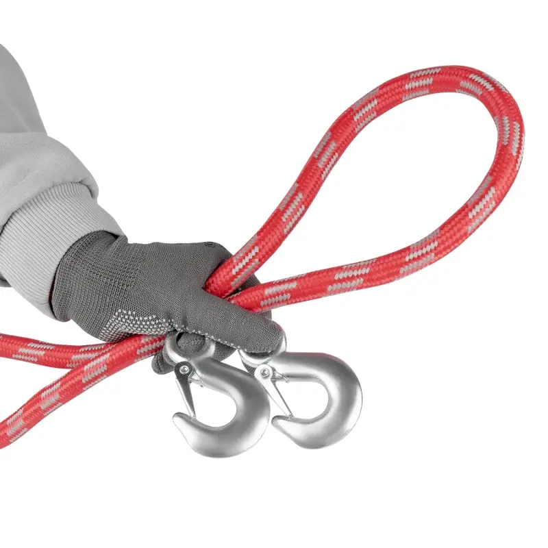 Трос буксировочный веревочный с крюками 10т 4,5м AVS BT-10 в сумке