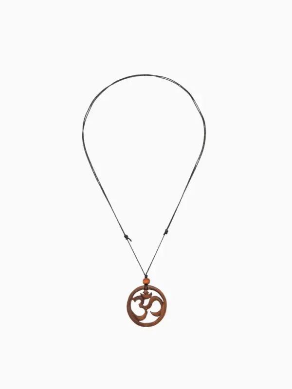 Кулон &laquo;Ом&raquo;, дерево соно