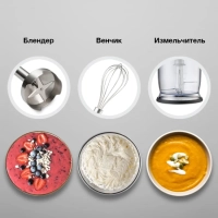 Блендер погружной HYB-H3935 1200Вт черный