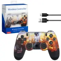 Джойстик PS4 DualShock беспроводной с рисунком №8