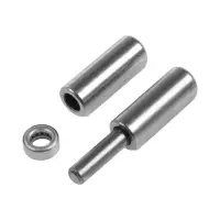 Петля гаражная ТУНДРА, с подшипником, 14&times;80 мм, набор 12 шт.