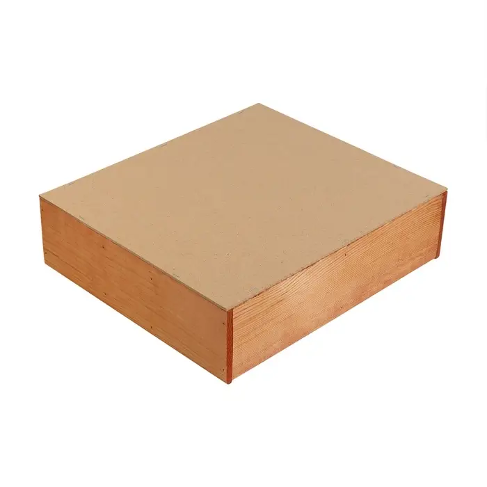 Подарочный ящик, 34.5&times;30&times;10 см, деревянный, цвет натуральный