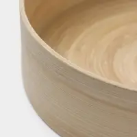 Банка для сыпучих продуктов, 16&times;16&times;7.5 см, бамбук