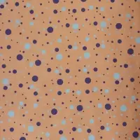 Крафт бумага «Конфетти» синий/голубой на коричневом фоне, 0.72×10±5% м, 60 г Крафт бумага «Конфетти» синий/голубой на коричневом фоне, 0.72×10±5% м, 60 г