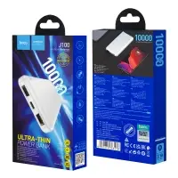 Внешний аккумулятор J100 10000 mAh HOCO белый