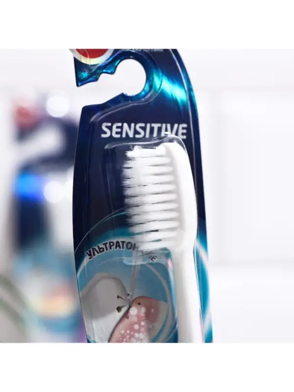 Зубная щётка Rendall Sensitive, мягкая, микс, 1 шт.