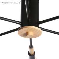 Люстра "Этингер" 6х40Вт E27 черный 94х94х50 см BayerLux