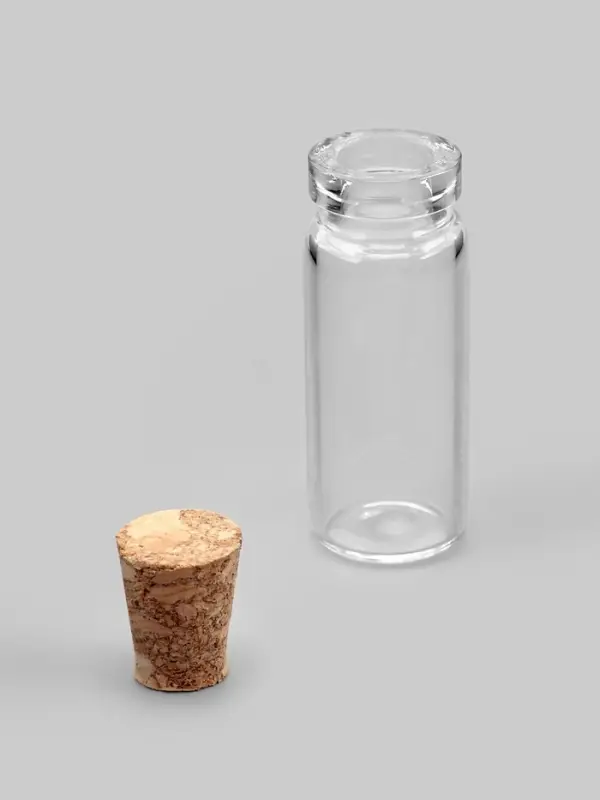 Баночки для хранения бисера, d=1.2&times;3 см, 10 шт.