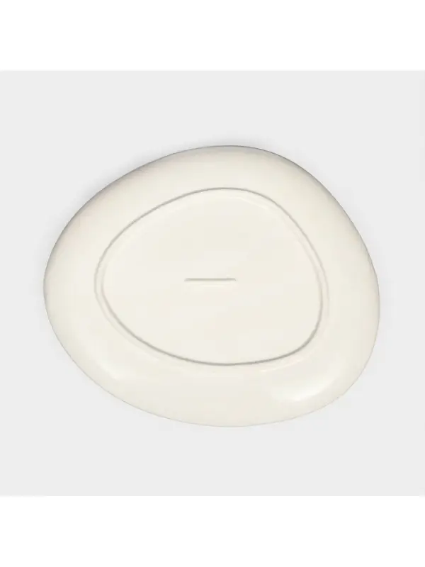 Набор тарелок Керамика ручной работы &laquo;Рестос&raquo;, 4 предмета, Иран, серый