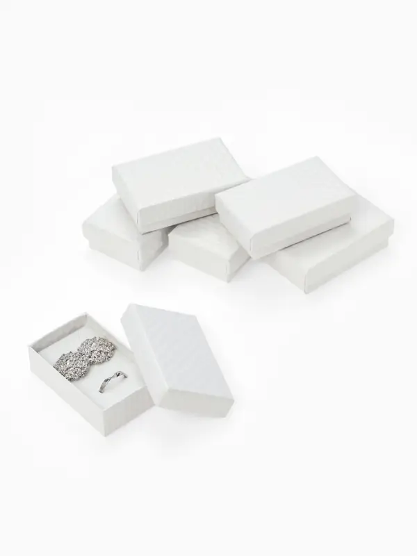 Набор коробочек подарочных 6 шт. под набор &laquo;Стёганая&raquo;, 5&times;8, белый