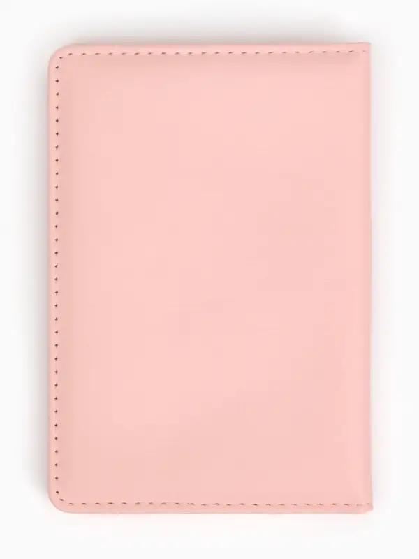 Обложка на паспорт с металл элементом &laquo;Герб&raquo;, искусственная кожа