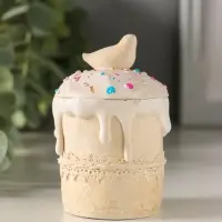 Шкатулка "Кулич пасхальный" 7х5 см, цветной