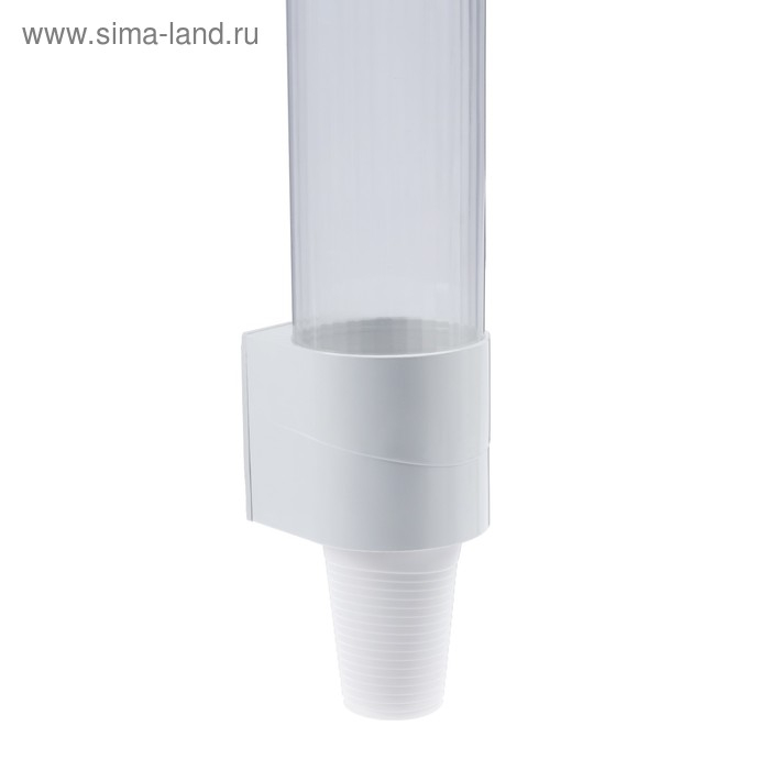 Стаканодержатель Luazon LCH-02, 70 стаканов, крепление шуруп, белый Стаканодержатель Luazon LCH-02, 70 стаканов, крепление шуруп, белый